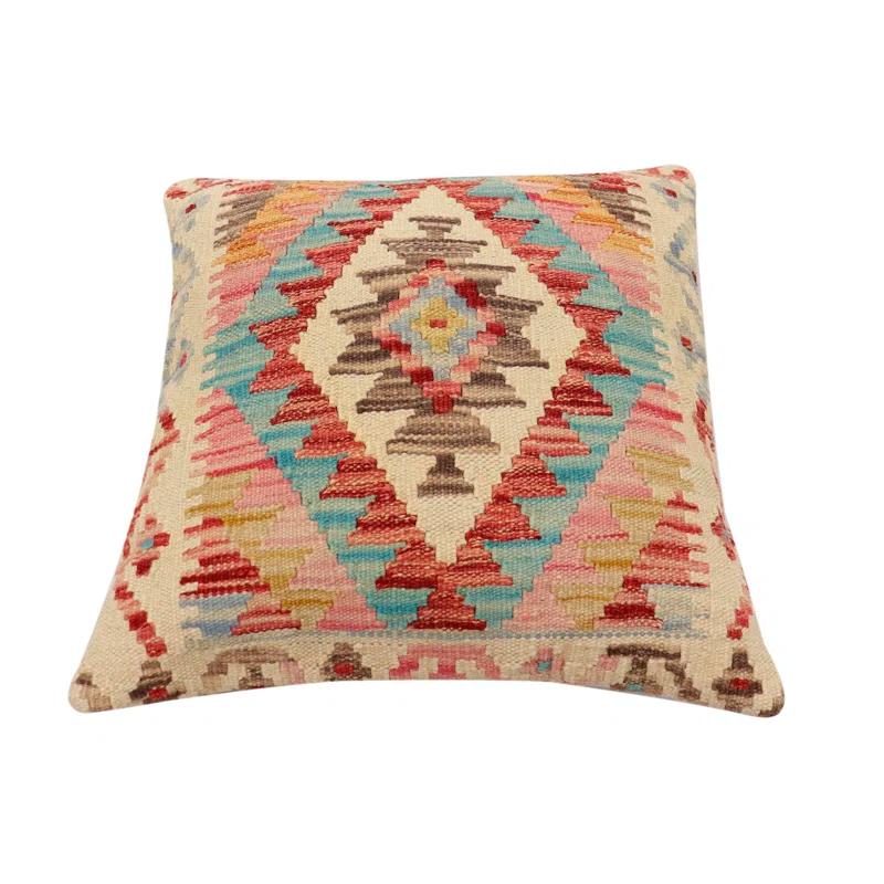 Arshs Fine Rugs Tribal Kilim Pillow No Decorative Addition Throw Pillow
