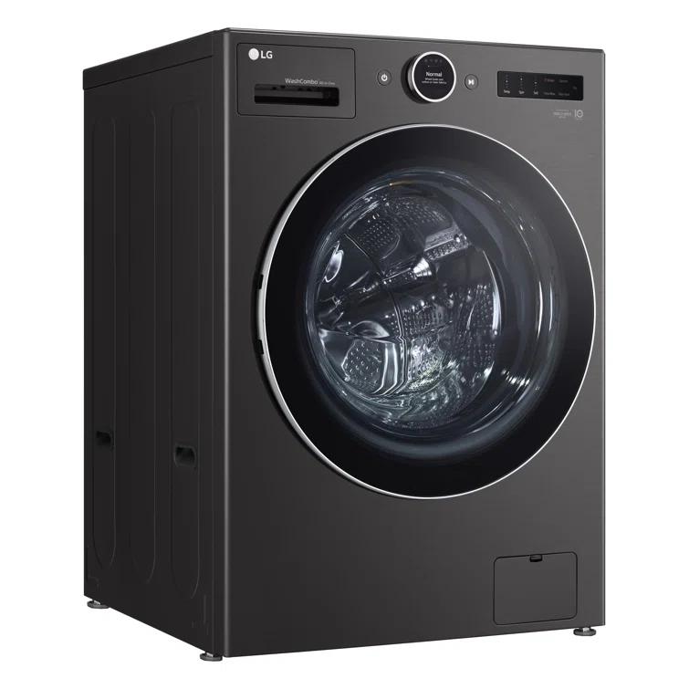 LG LG Ventless Washer/Dryer Combo WashCombo, All-in-One Mega Capacity with Inverter HeatPump, Technology and Direct Drive Motor, 5.0 cu. ft. WM6998HBA