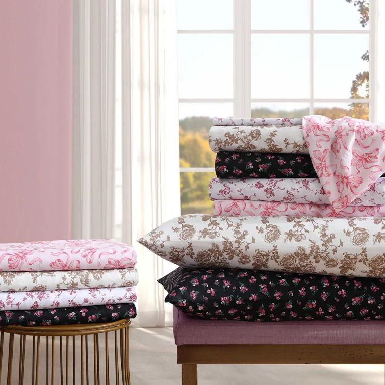 Betsey Johnson Betsey Johnson Printed Novelty Sheet Sets