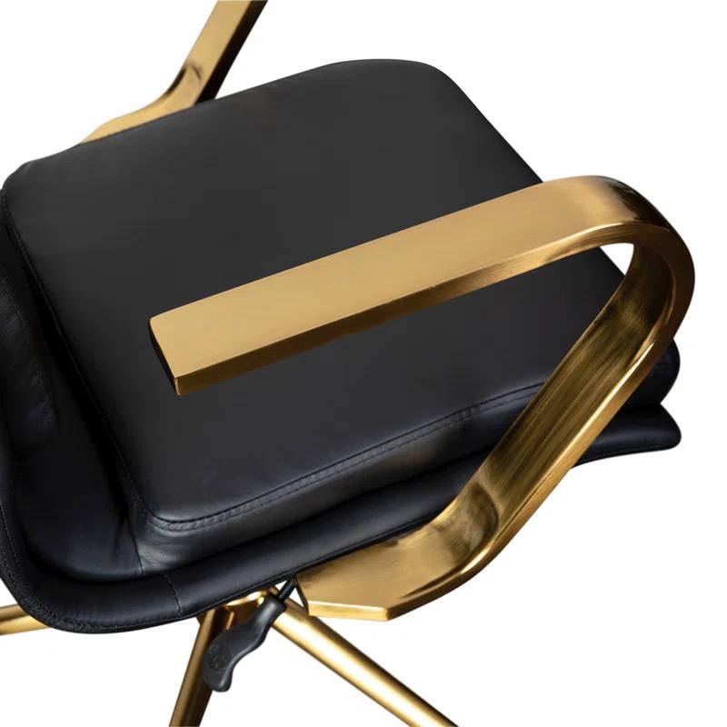 Flash Furniture Mid-Back Designer Upholstered Swivel Executive Office Chair with Armrests by Flash Furniture