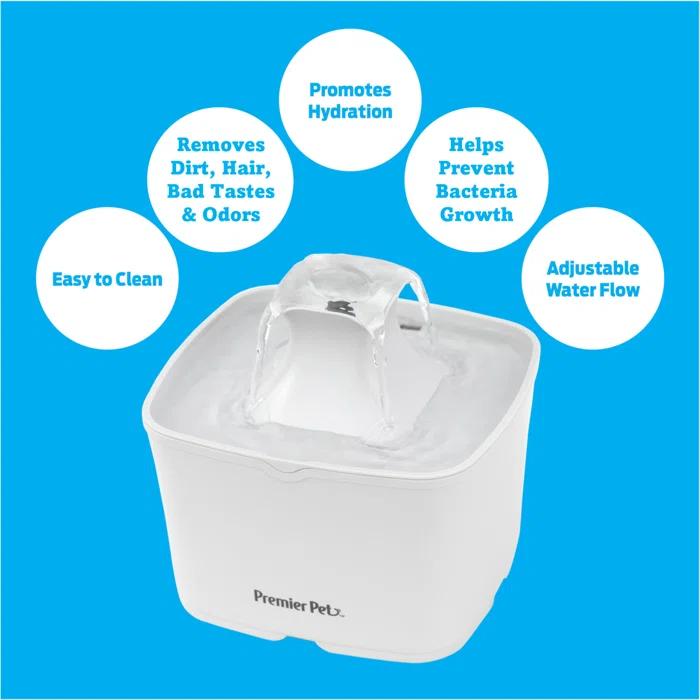 Premier Pet Premier Pet 60 Oz Pet Fountain