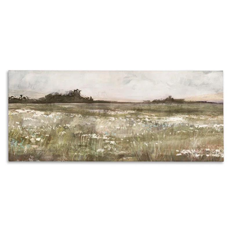 Stupell Industries " Rural Country Meadow " by Nina Blue Painting Print