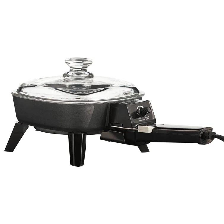 Brentwood Appliances Brentwood Appliances 6'' Non Stick Electric Skillet with Glass Lid