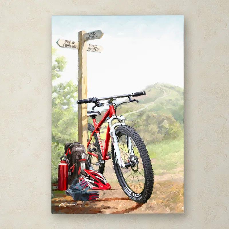 Trademark Fine Art The Macneil Studio " Mountain Bike " by The Macneil Studio