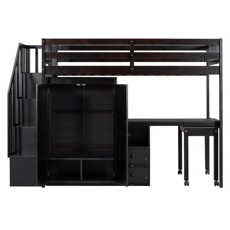 Reprise Designs Desk & Wardrobe – Space-Saving Multifunctional Loft Bed
