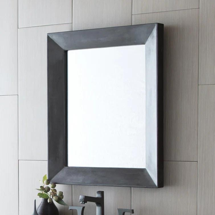 Portola Modern & Contemporary Beveled Bathroom / Vanity Mirror