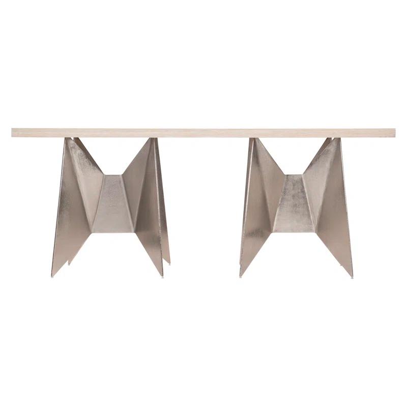 Solaria 72'' Solid Wood Top Console Table