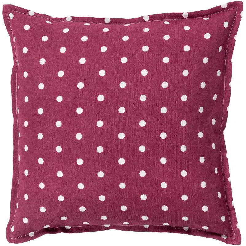 Livabliss Polka Dots Throw Pillow