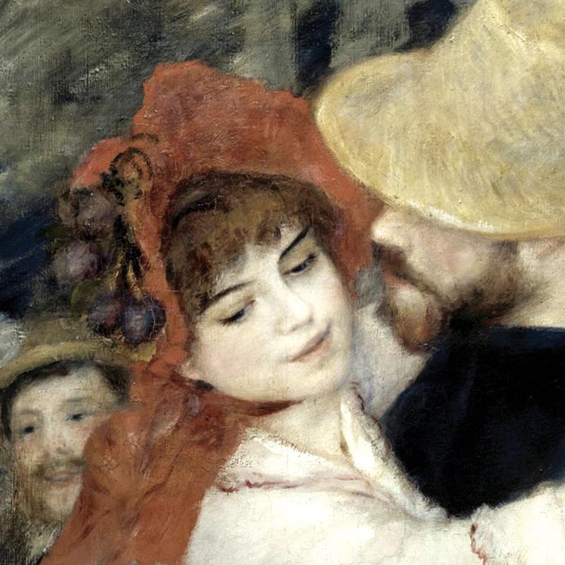 Vault W Artwork " La Danse A Bougival " by Pierre-Auguste Renoir