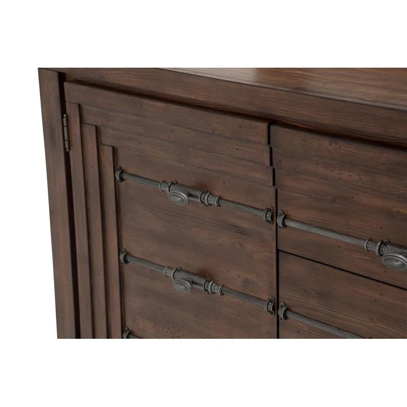 Michael Amini / Kathy Ireland Home Designs Carrollton 68'' Solid Wood Sideboard