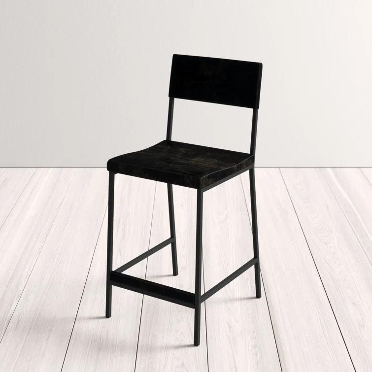 Carter Solid Wood Counter Stool