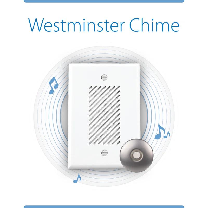 NICOR Lighting White Doorbell Kit