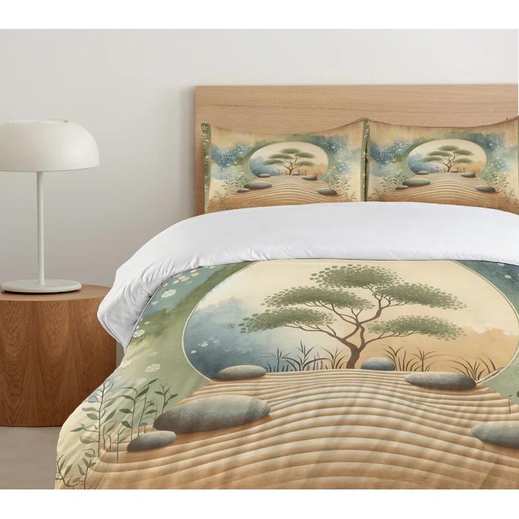 Ambesonne Microfiber Duvet Cover Set | Wayfair