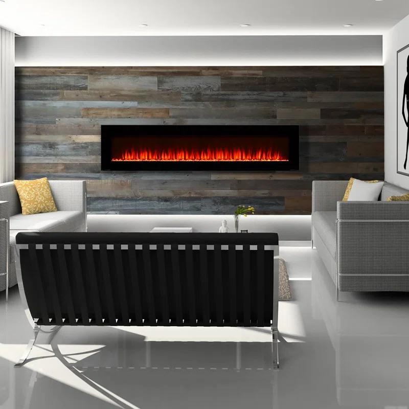 Paramount Paramount Smart Premium Electric Fireplace, 72IN