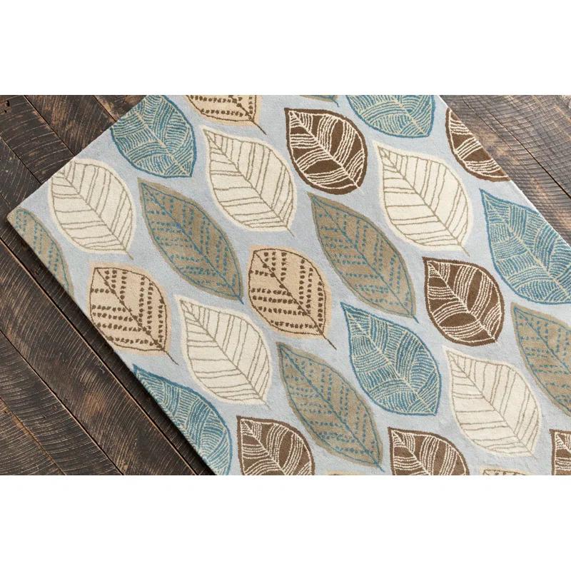 Chandra Rugs Allie Performance Hand Tufted Wool Floral Indoor Rug