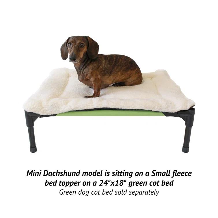 Tucker Murphy Pet™ Fleece Dog Bed Topper for Dog Cot Bed