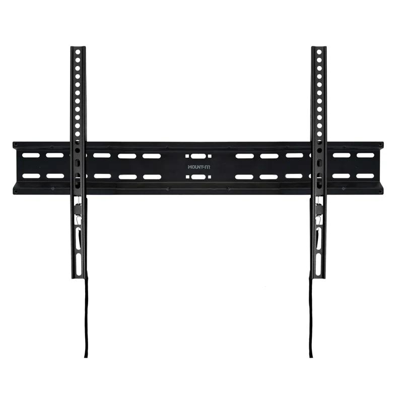 Mount-it Black Fixed Wall Mount for Holds up to 77 lbs