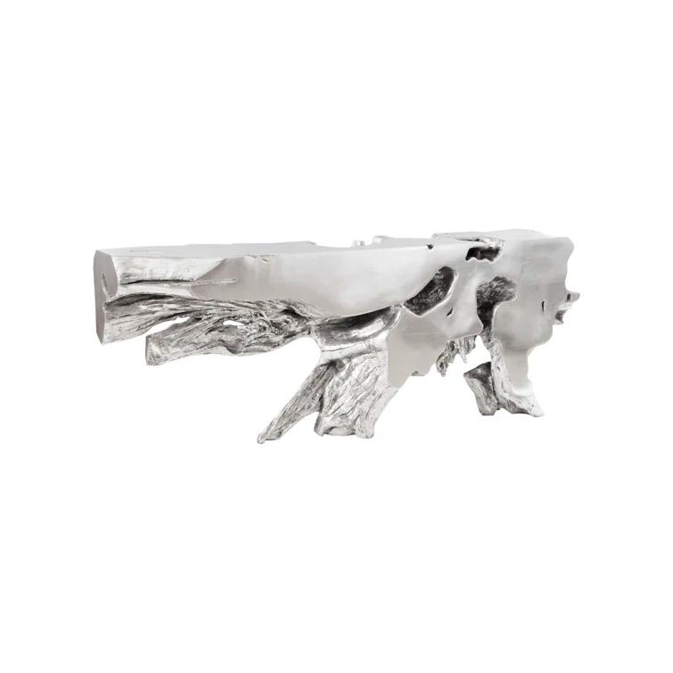 Phillips Collection Cast Naturals Freeform Console Table