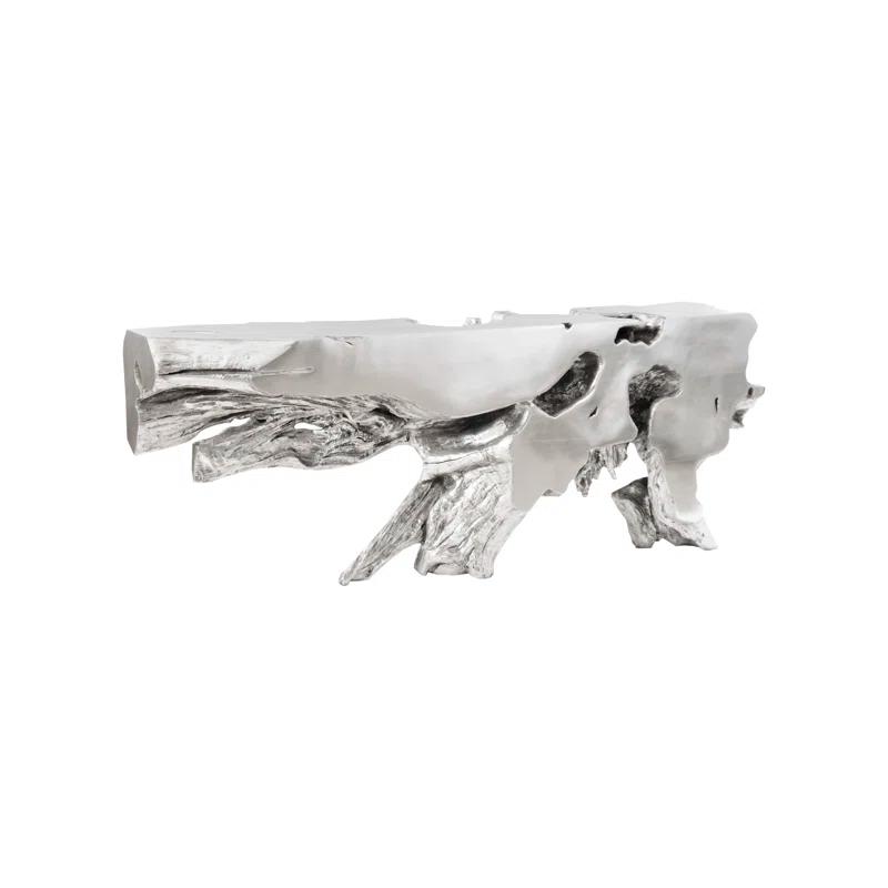 Phillips Collection Cast Naturals Freeform Console Table