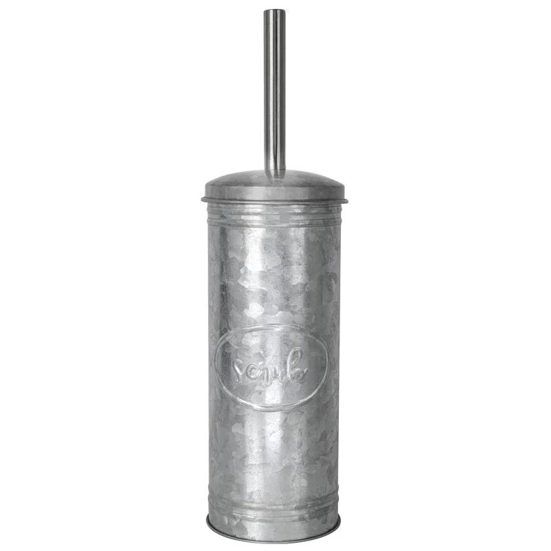 Autumn Alley Metal Toilet Brush And Holder