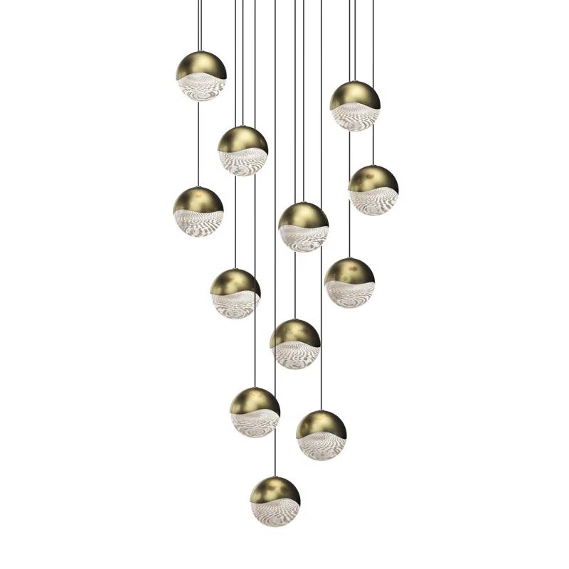 Grapes 12 - Light LED Cluster Pendant