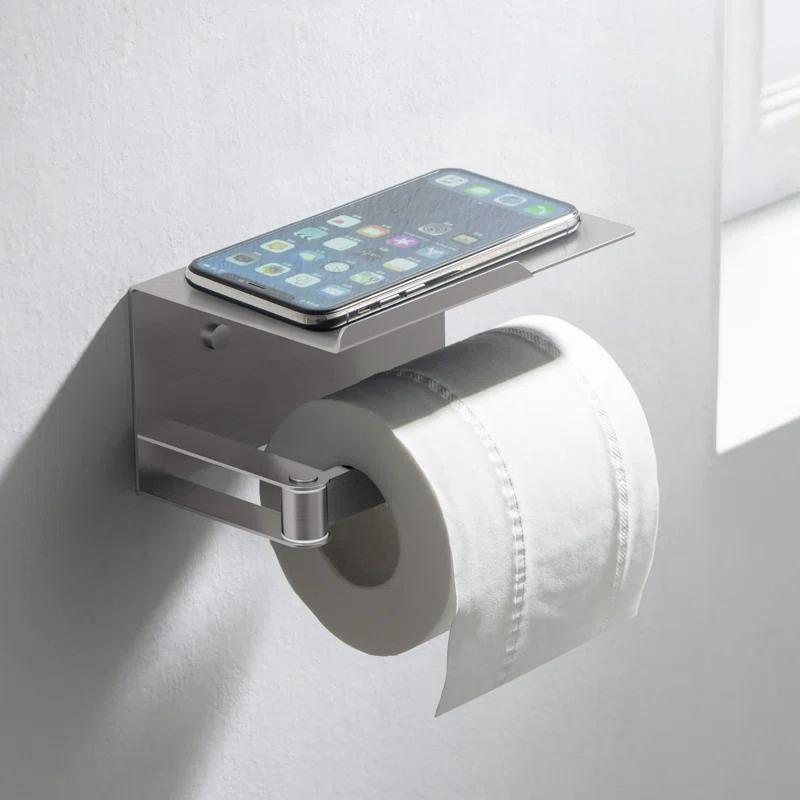 KIBI KBA1209BN Deco Wall Mounted Toilet Paper Holder