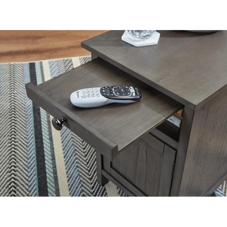 Lark Manor™ Dalson End Table and Built-In Outlets