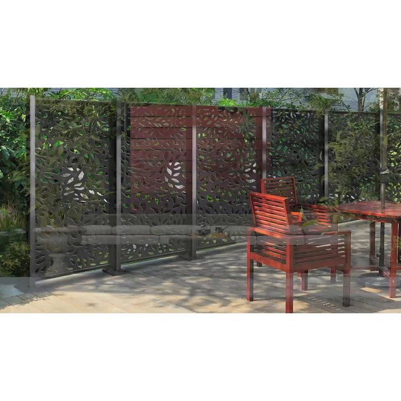 DESIGN-VU Floral Decorative Privacy Panel