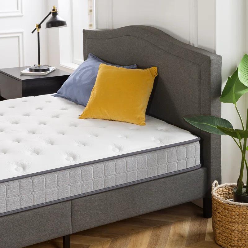 Zinus Zinus 8” Medium Comfort Support Cooling Gel Hybrid Mattress