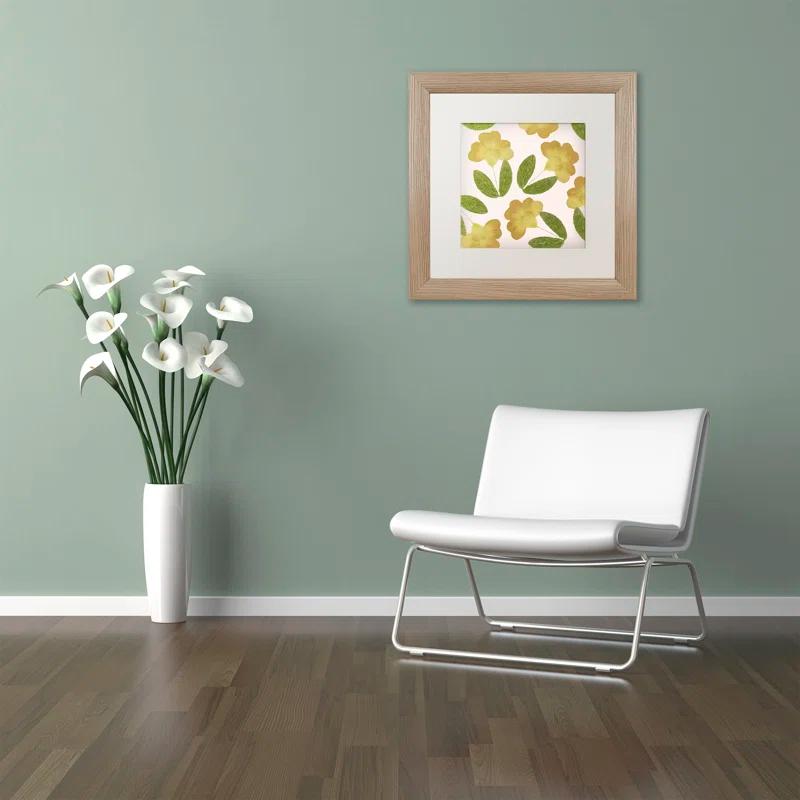 Trademark Fine Art Color Bakery " English Garden I " by Color Bakery