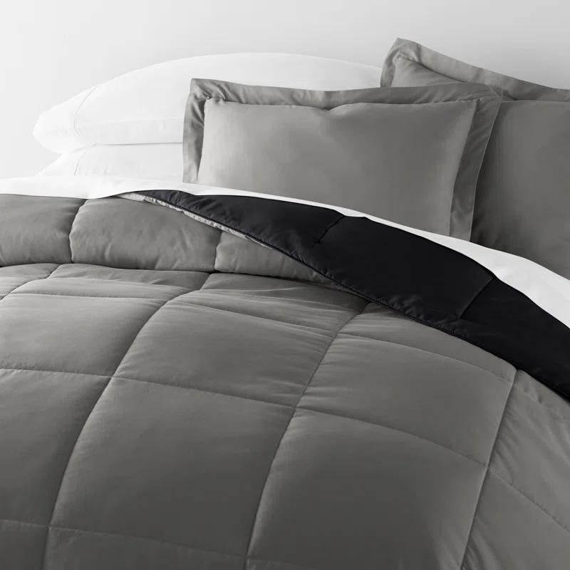 Becky Cameron Reversible Down-Alternative Comforter Bedding Set