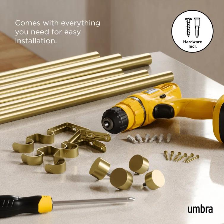 Cappa Drapery Solutions Double Curtain Rod