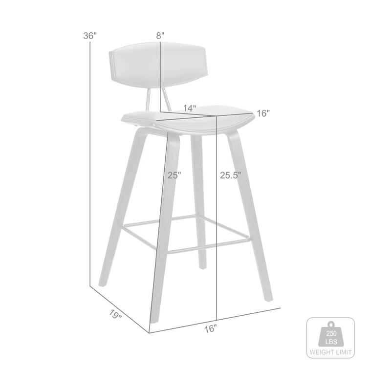 Payton Vegan Leather Bar & Counter Stool