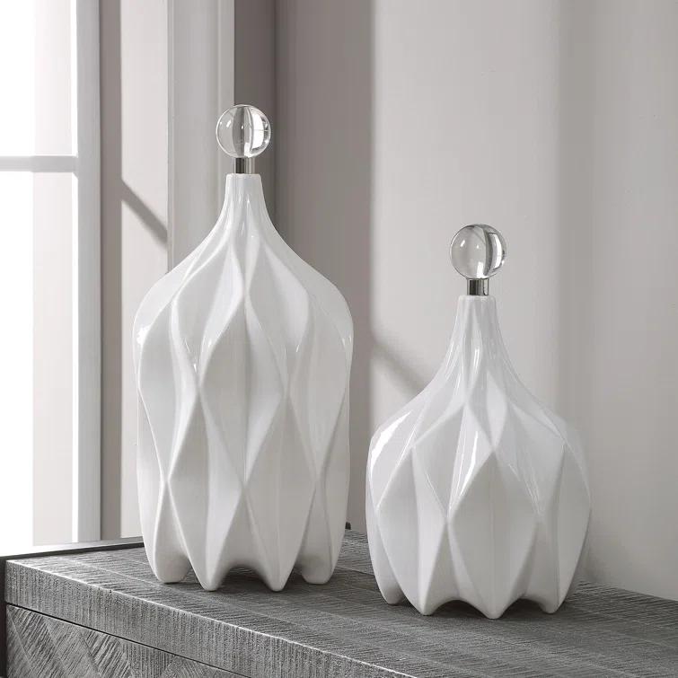 Wade Logan® Vicenta Ceramic Decorative Bottle