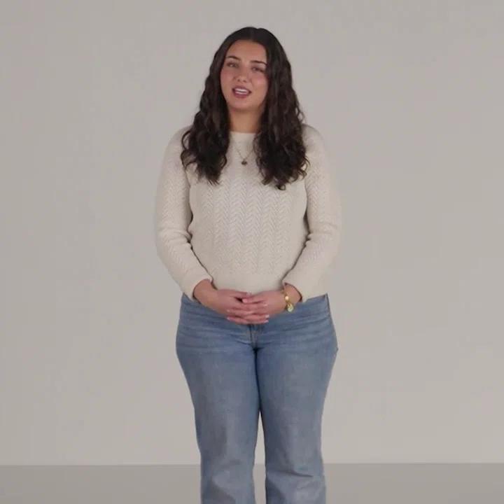 Handmade Blue and Beige Wool Viscose 9' x 12' Tufted Area Rug