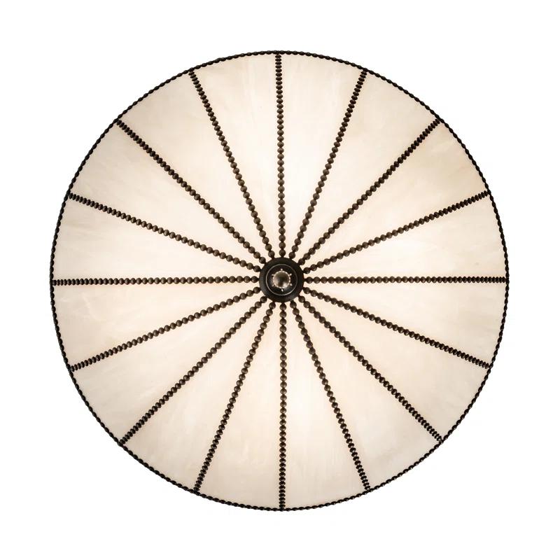 Meyda Lighting Meyda Tiffany & Stained Glass 4 - Light Antique Brass Unique/Statement Pendant