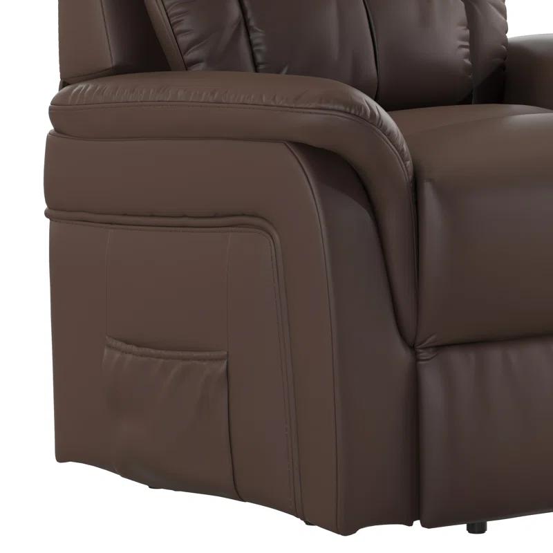 Flash Furniture Bonnevie Electric Remote Powered Eldery Lift Recliner