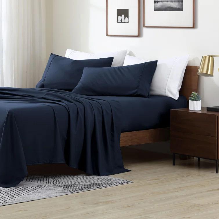 Swift Home 1800 Series Ultra Soft Microfiber Sheet Set with Extra Pillowcases