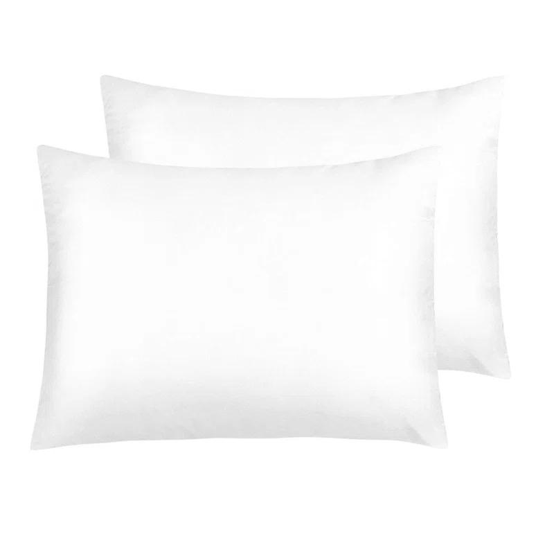 NTBAY Satin Pillow Cases, Zippered Pillowcases for Hair and Skin - NTBAY (Set of 2)