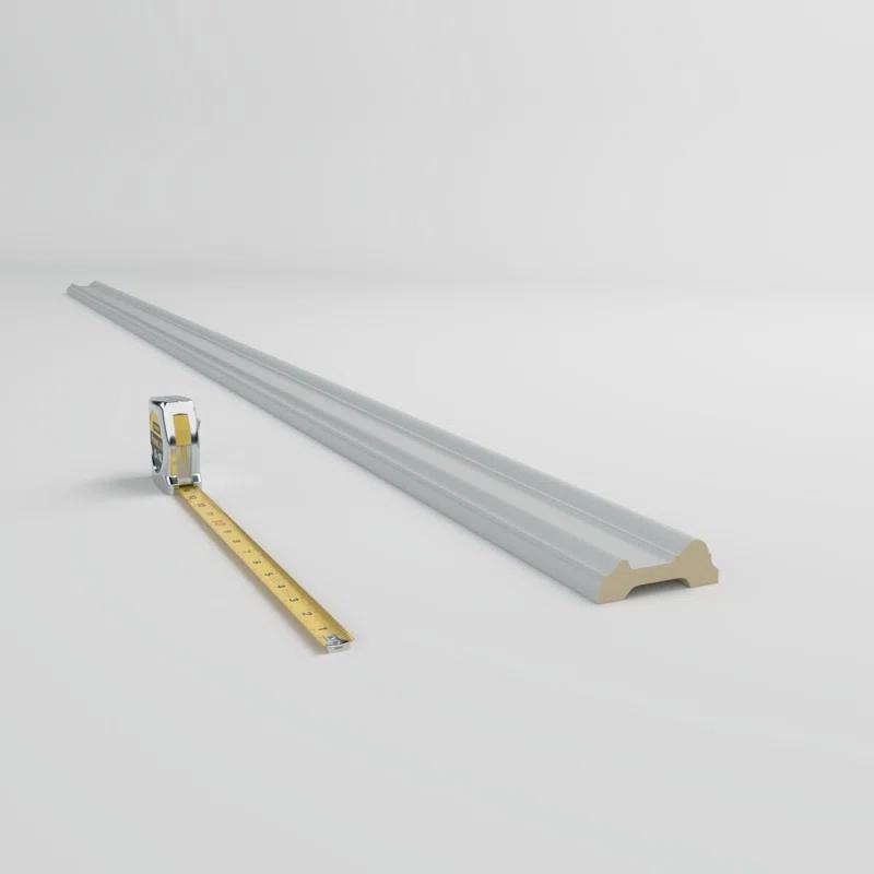 3 5/8"H x 1 1/4"P x 94 1/2"L Bedford Chair Rail (Set of 2)