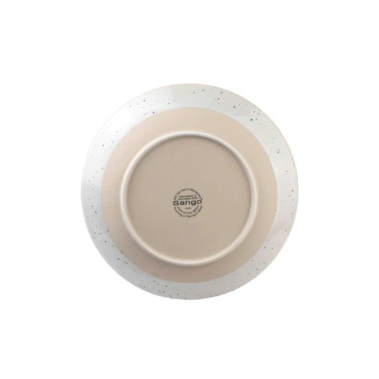 Sango Siterra 16-Piece Rustic White Stoneware Dinnerware Set - Service For 4, Plate & Bowl Set & Reviews | AllModern