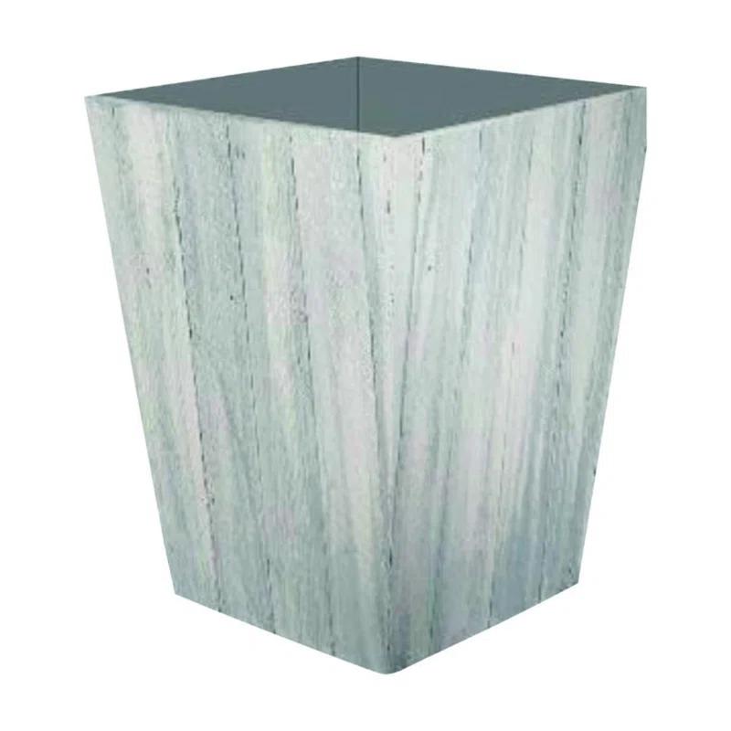 Suncast Suncast Farmington Decorative Rustic Wood Finish Garden Planter