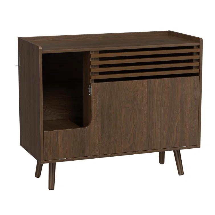 Archie & Oscar™ Cat Litter Box Enclosure With Cat Scratch Pad