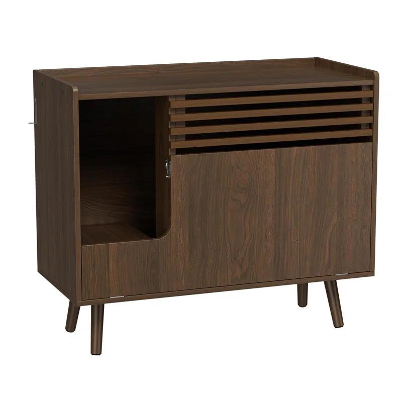 Archie & Oscar™ Cat Litter Box Enclosure With Cat Scratch Pad