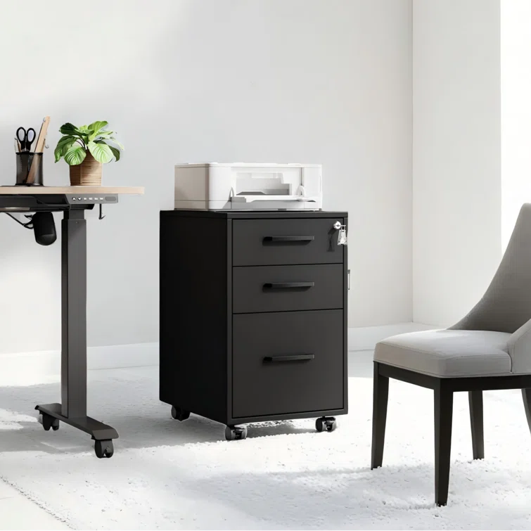 17 Stories File Cabinet, Office Filing Cabinet With Lock