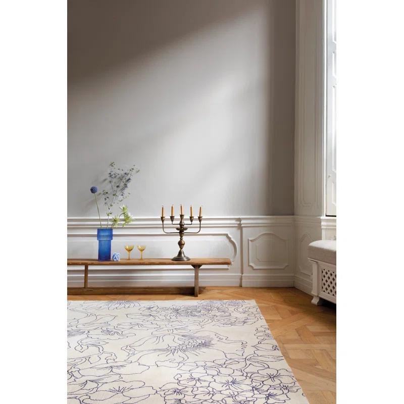 Ted Baker Wool Floral Rug