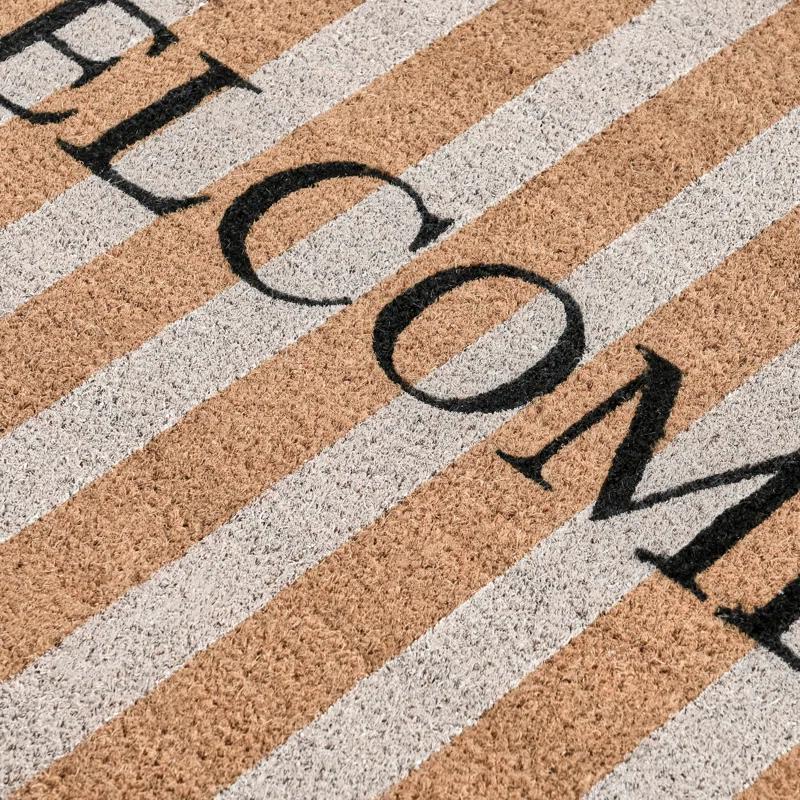 Striped Outdoor Doormat