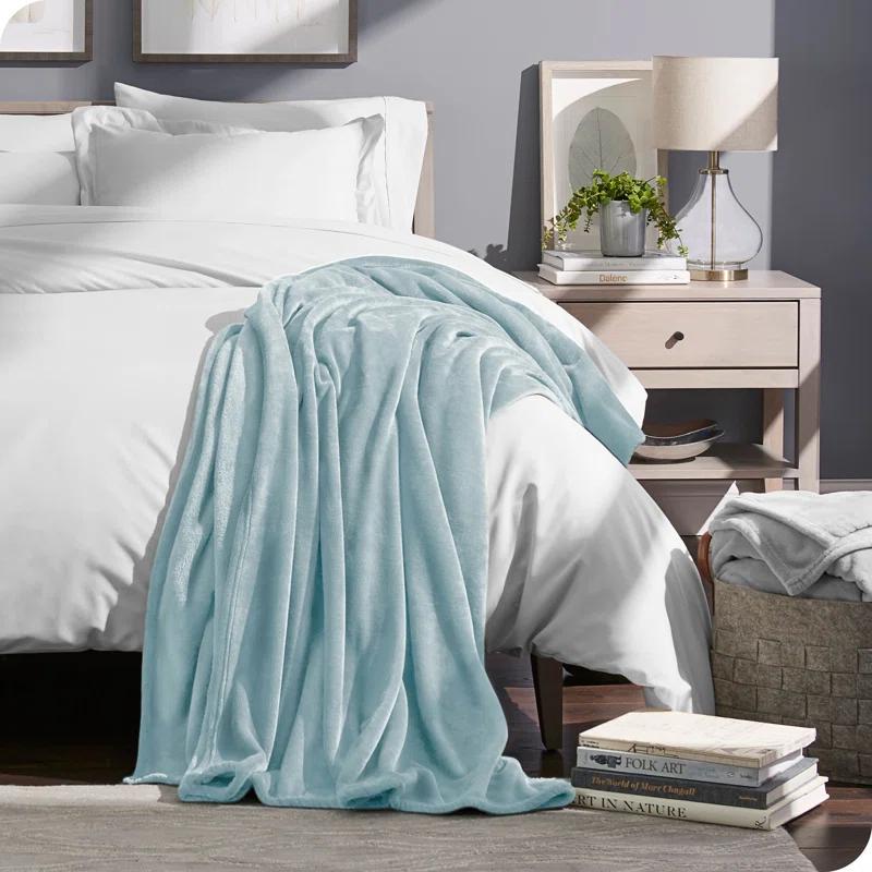 Bare Home Bare Home Microplush Fleece Blanket - Fuzzy, Warm, Bed/Throw Blanket
