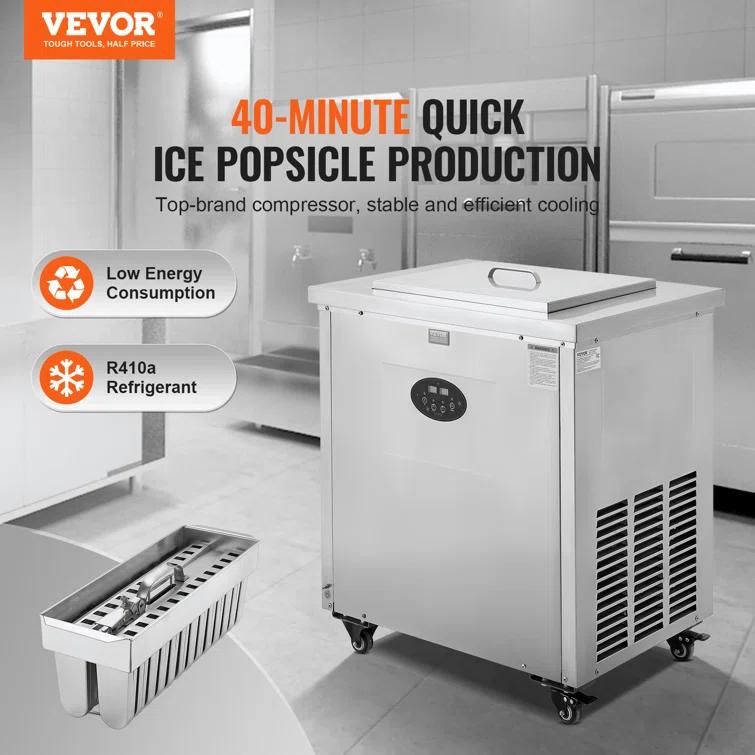 Stellweilan Tessberg Commercial Popsicle Machine 2 Mould Set - 52 PCS Ice Pops Making Machine