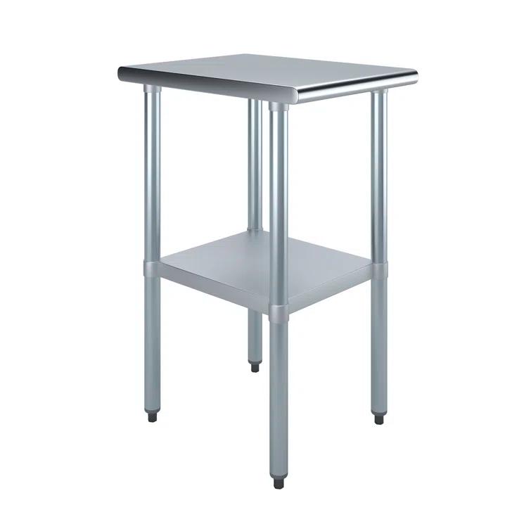 Amgood 24 in. x 18 in. Stainless Steel Table
